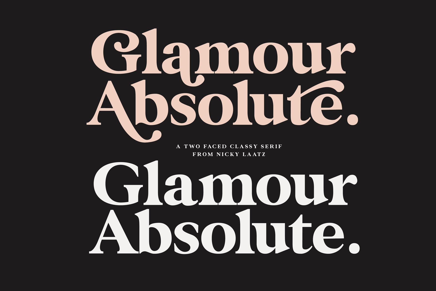 GLAMOUR ABSOLUTEの組見本1